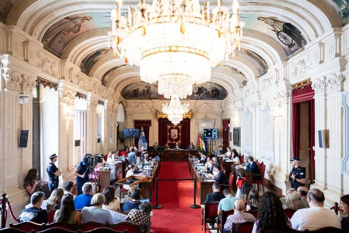 Pleno del Ayuntamiento de Málaga