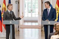 Sánchez insiste en que "no hay alternativa" a la solución de dos Estados y que no caben "dobles estándares"