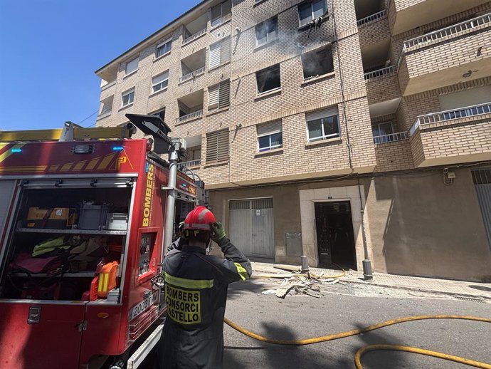 Incendi en un habitatge d'Almassora