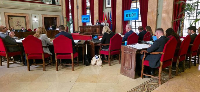 Pleno del Ayuntamiento de Murcia