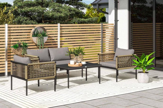 Aosom.es revela las tendencias top en muebles de jardín para transformar el exterior