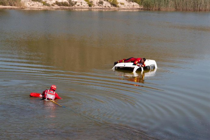 Simulacro de los cuerpos de seguridad de Baleares y la UME.
