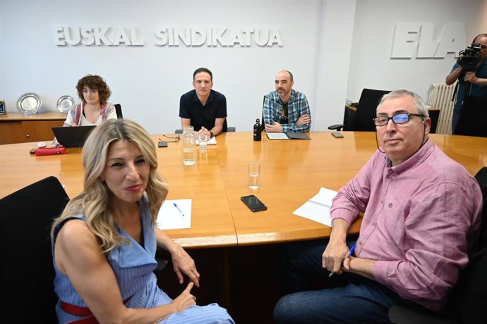 Reunión de ELA con la vicepresidenta Yolanda Díaz