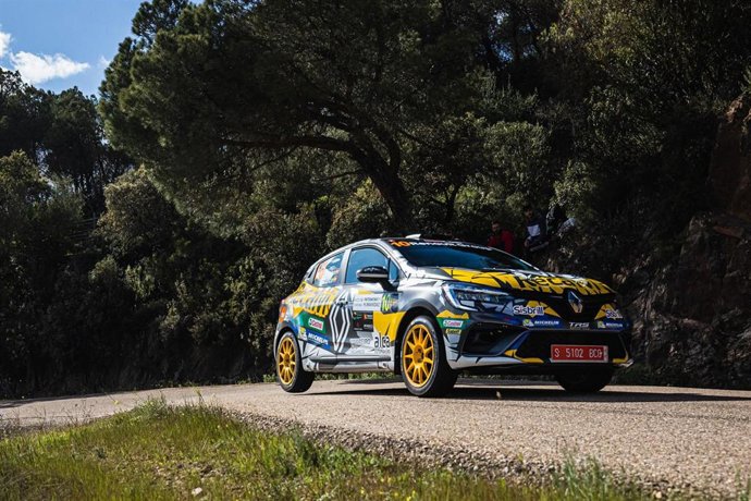 Uno de los vehículos participantes en el Rally Sierra Morena, en una imagen de archivo.