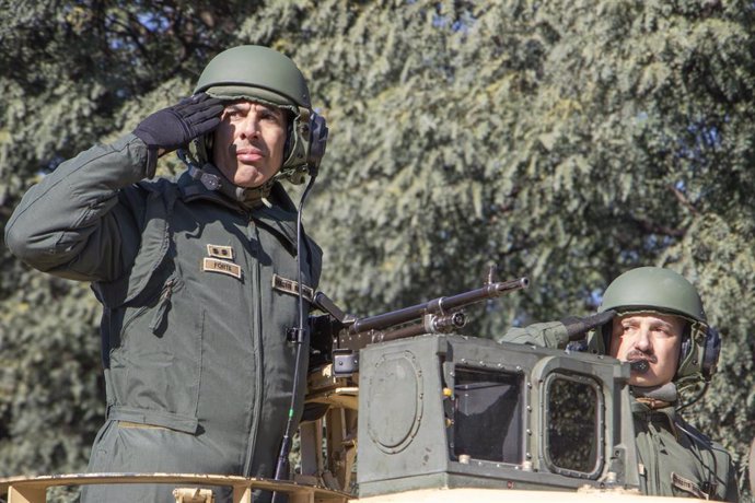 Archivo - Personal militar argentino.