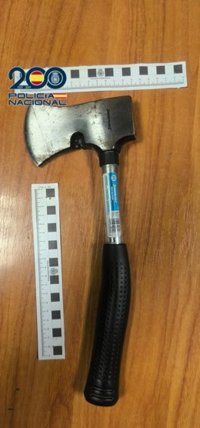 Amenaza de muerte a su inquilino y da un hachazo a su perro tras abalanzarse sobre él en Valladolid