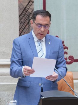 Archivo - El expresidente del Parlamento de La Rioja, Jesús María García.
