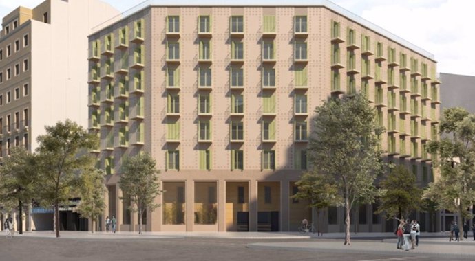 Imatge virtual de l'edifici