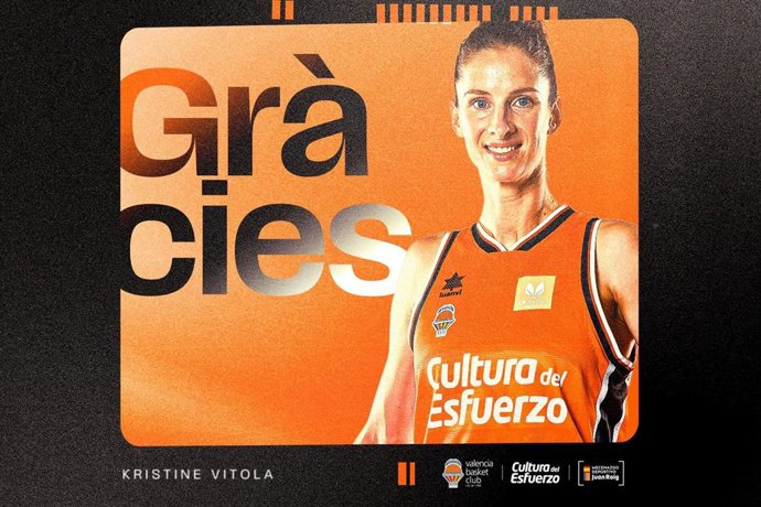 La pívot letona Kristine Vitola deja el Valencia Basket después de un año.