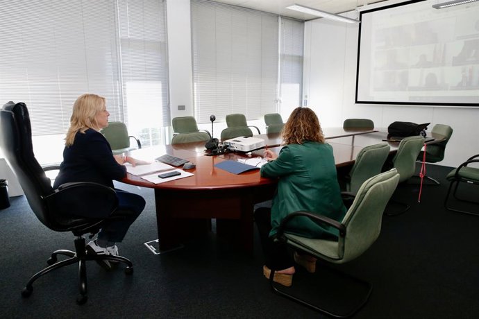 La consejera de Desarrollo Rural, María Jesús Susinos, en la Conferencia Sectorial