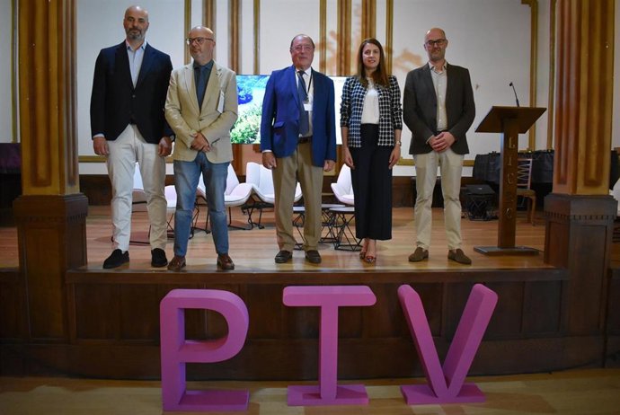 La conselleira do Medio Rural, María José Gómez, en un acto en Ourense