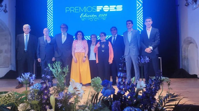 Premiados en la gala de la Federación de Organizaciones Empresariales de Soria (FOES)