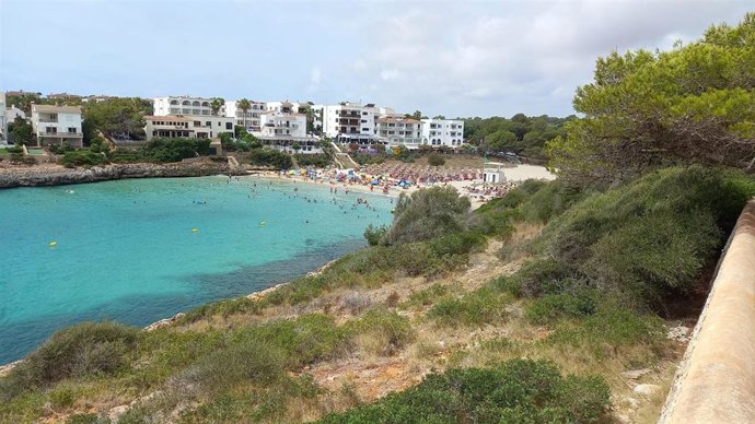 Archivo - Playa de cala Marçal en Felanitx.