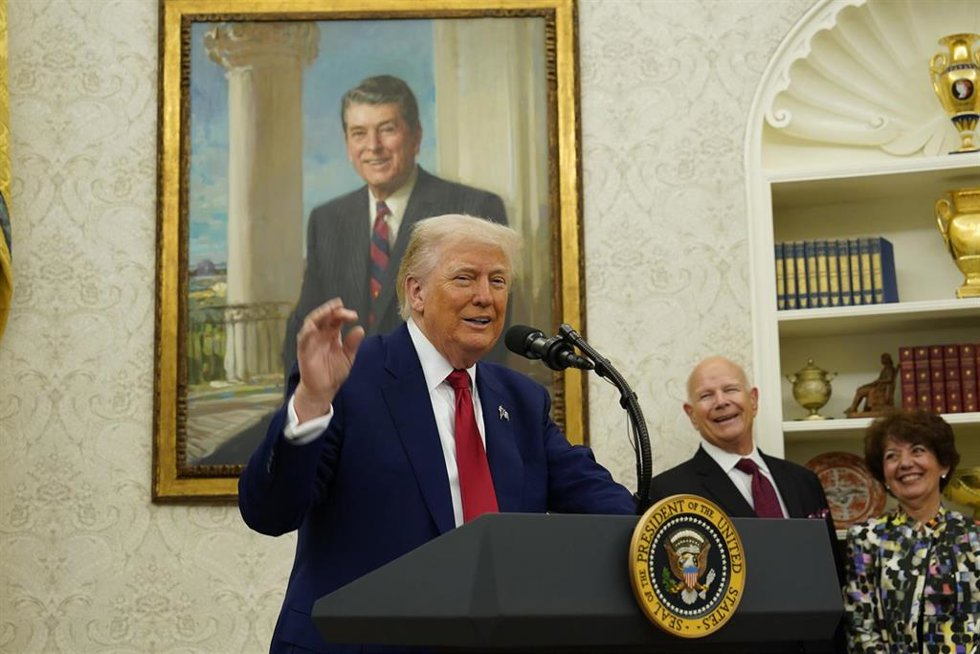 El presidente de Estados Unidos, Donald Trump