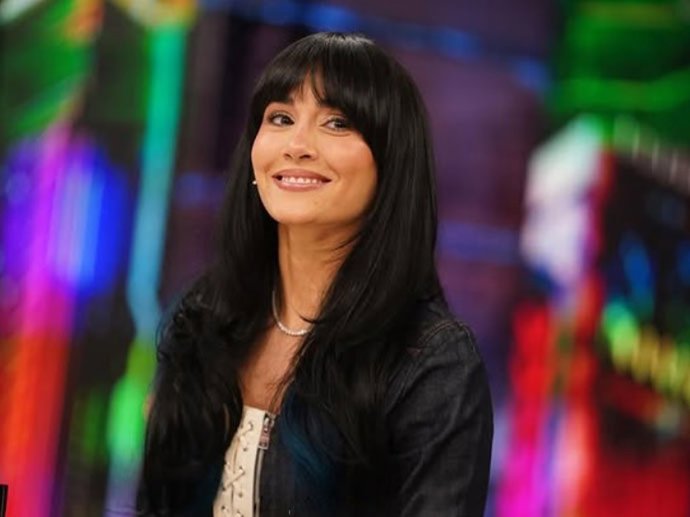 Aitana, durante su visita a 'El Hormiguero' para presentar su nuevo disco, 'Cuarto azul'