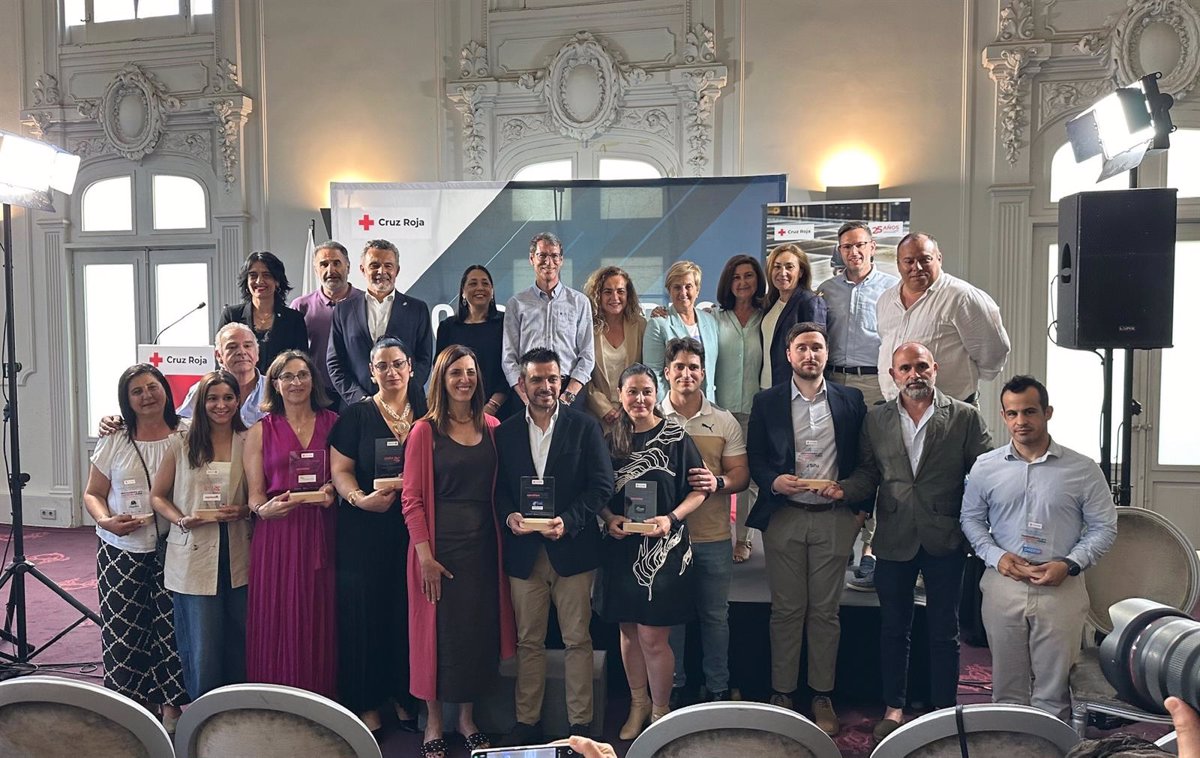 Cruz Roja en La Rioja celebra los 25 años de su Plan de Empleo con un acto de homenaje a empresas colaboradoras