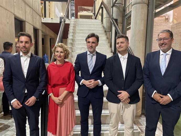 El Consejero De Fomento E Infraestructuras, Jorge García Montoro, Participa En  El Acto De Toma De Posesión Del Nuevo Decano Del Colegio De Arquitectos De La Región De Murcia Y Su Junta Directiva