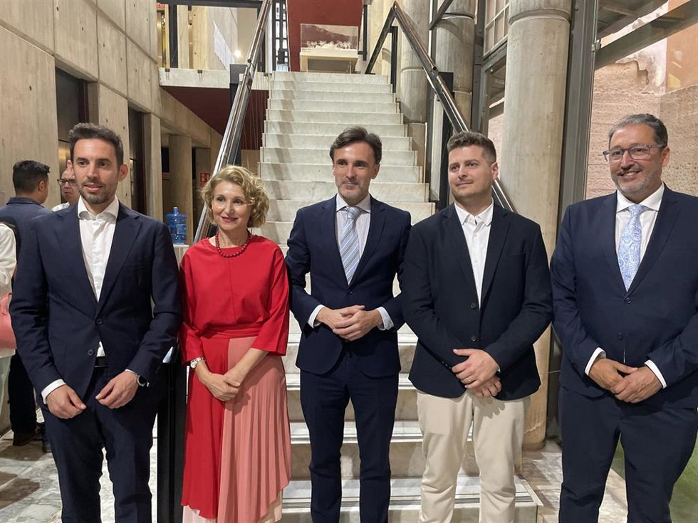 El Consejero De Fomento E Infraestructuras, Jorge García Montoro, Participa En  El Acto De Toma De Posesión Del Nuevo Decano Del Colegio De Arquitectos De La Región De Murcia Y Su Junta Directiva