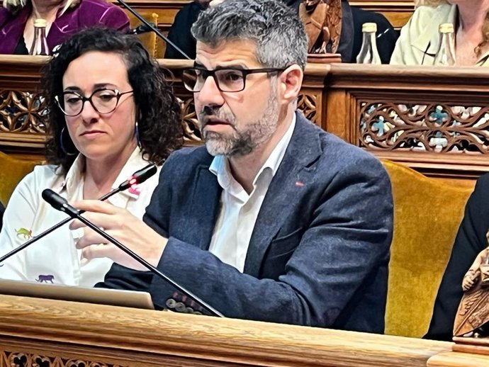 El expresidente del IMAS Javier de Juan, en el Consell de Mallorca.