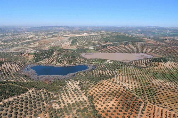 La laguna Amarga y Dulce.