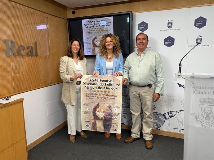 Presentación del XXVI Festival Folclórico Virgen de Alarcos.