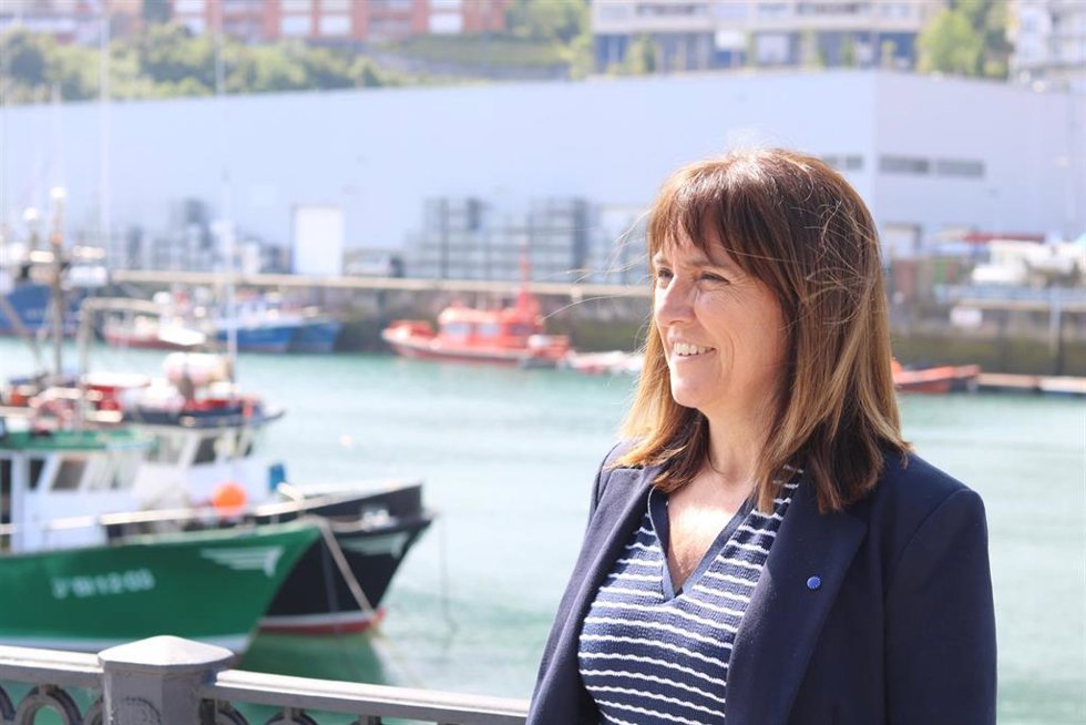 La consejera de Alimentación, Desarrolo Rural, Agricultura y Pesca, Amaia Barredo 