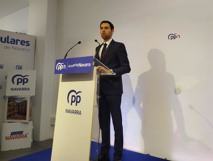 El diputado navarro del PP Sergio Sayas
