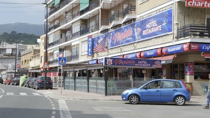 Imatge del local on han ocorregut els fets a Favara