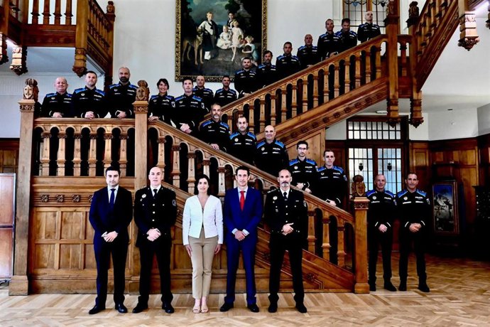 Acto de bienvenida de los nuevos agentes de la Policía Local
