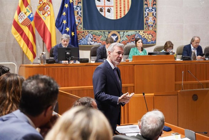 Jorge Azcón es el presidente del Gobierno de Aragón.