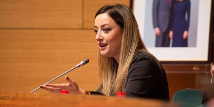 Archivo - La edil de Igualdad en el Ayuntamiento de València, Rocío Gil (PP), en una imagen de archivo.