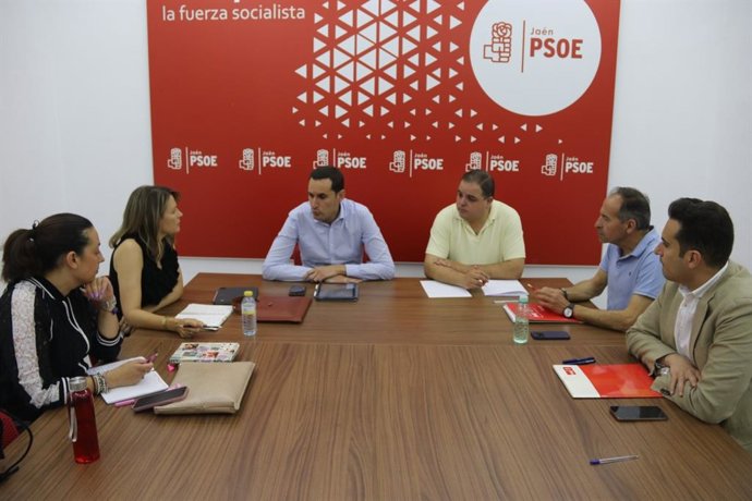 Reunión del Grupo Parlamentario del PSOE de Jaén.