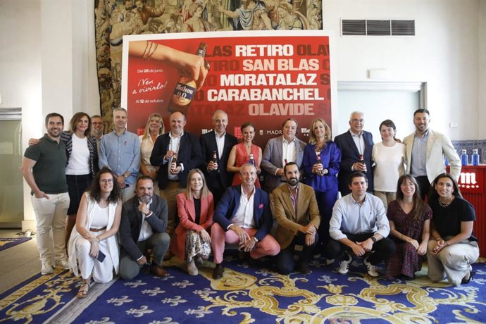 Presentación de la ruta de la ruta gastronómica en cinco distritos madrileños.