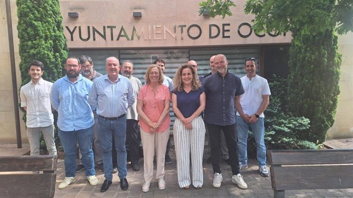 La delegada visita en el Valle de Ocón las actuaciones financiadas por el Gobierno de España