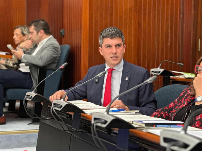 Daniel Fernández, portavoz del PSOE en Santander