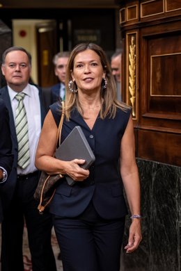 La diputada nacional del PP por Almería, Ana Martínez Labella, en una imagen de archivo en el Congreso de los Diputados.