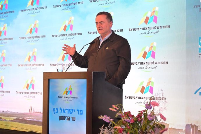 Archivo - El ministro israelí de Defensa, Israel Katz.