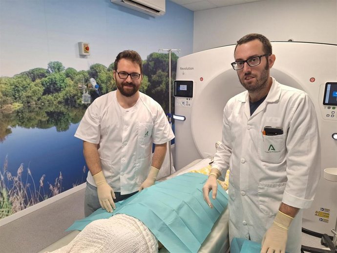 Procedimiento de Radiología Intervencionista en el Hospital Infanta Elena de Huelva.