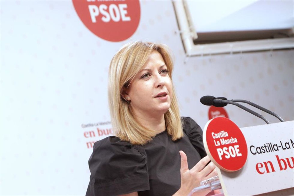 La portavoz del grupo socialista en las Cortes de Castilla-La Mancha, Ana Isabel Abengózar