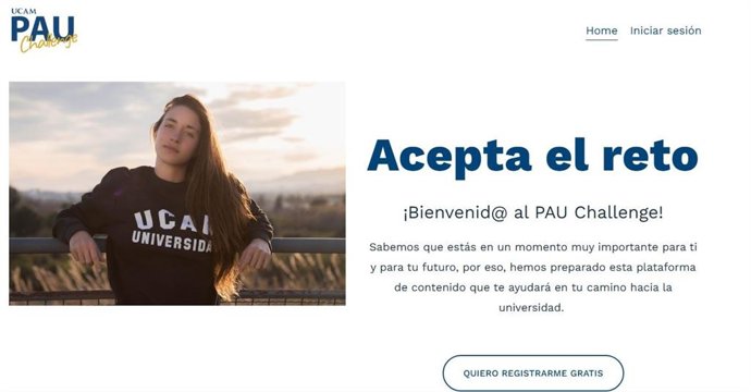 UCAM pone a disposición de los estudiantes su plataforma online de contenidos UCAM PAU Challenge