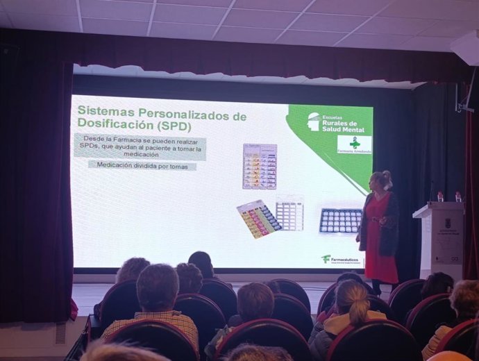 Sesión en Arredondo en el marco de las Escuelas Rurales de Salud Mental