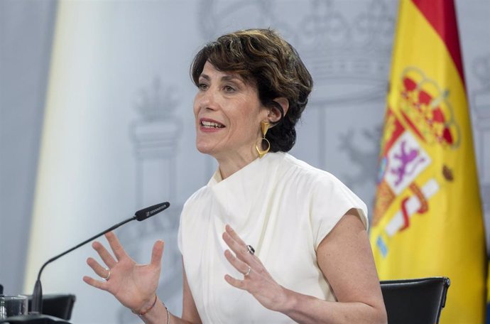 Imagen de archivo de la ministra de Inclusión, Seguridad Social y Migraciones, Elma Saiz.
