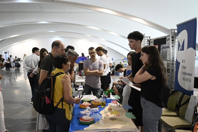 El Museu de les Ciències celebra la final del concurso escolar 'Cristalización en la Escuela' 