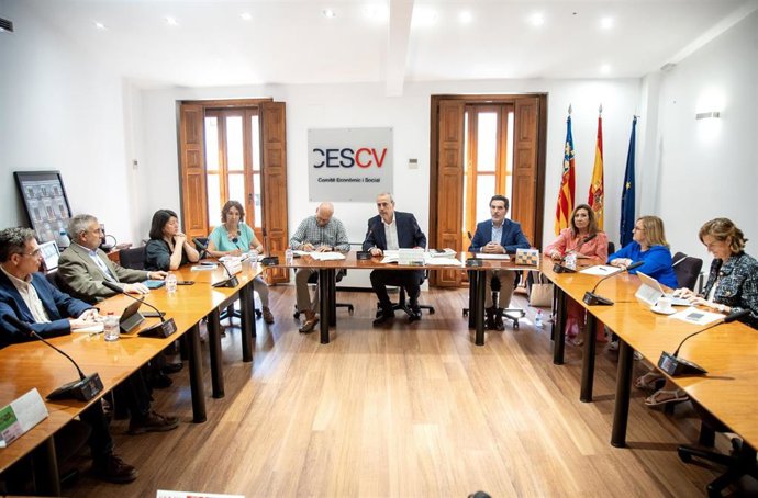 Archivo - Pleno del CES-CV