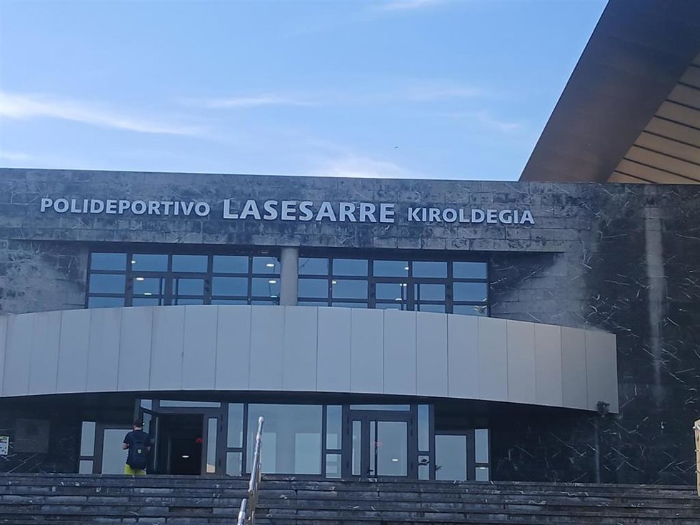 Archivo - Polideportivo de Lasesarre en Barakaldo.