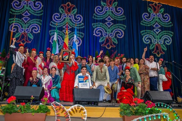 La caseta que se ha llevado el primer premio.