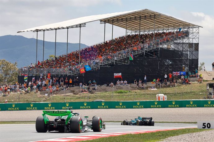 Archivo - Nussli ha instalado más de 12.800 asientos y espacios de hospitalidad en el GP de España en Montmeló.