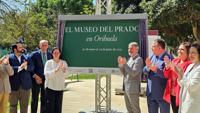 Inauguración de la exposición 'El Prado en las calles' en Orihuela (Alicante)