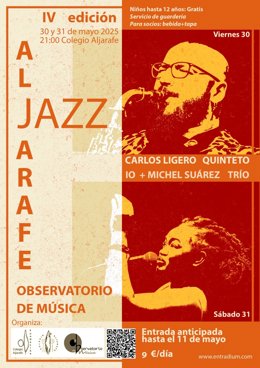 Cartel de la IV edición del festival AljarafeJazz.