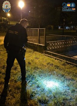 Imagen del lugar donde apareció el cuchillo.